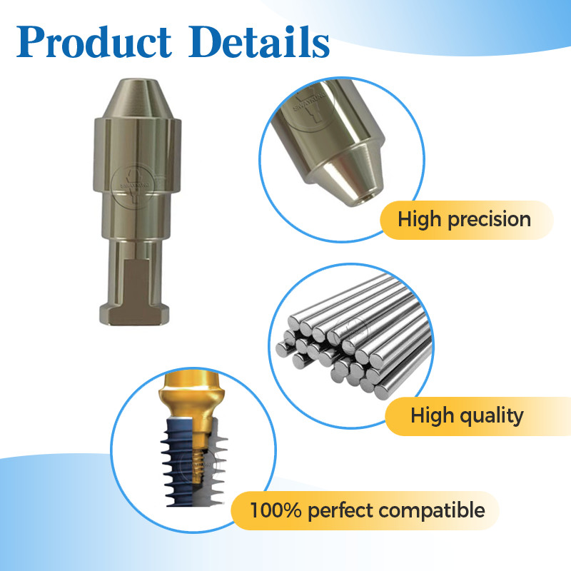 Dental Analog for multi unit replica compatible with Neodent GM