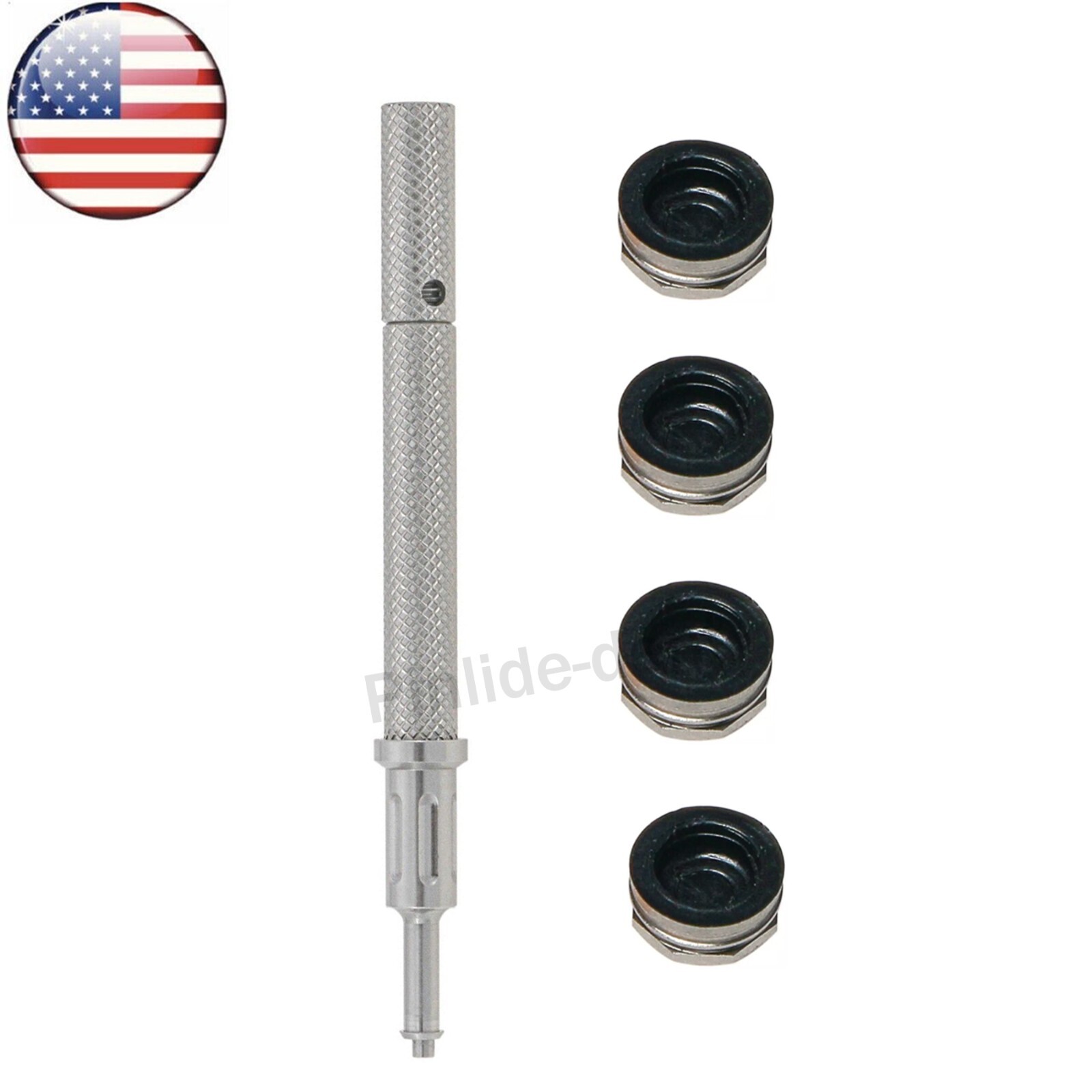 US Universal Implant Retention Caps Set Locat0r Core Insertion Extraction Tool