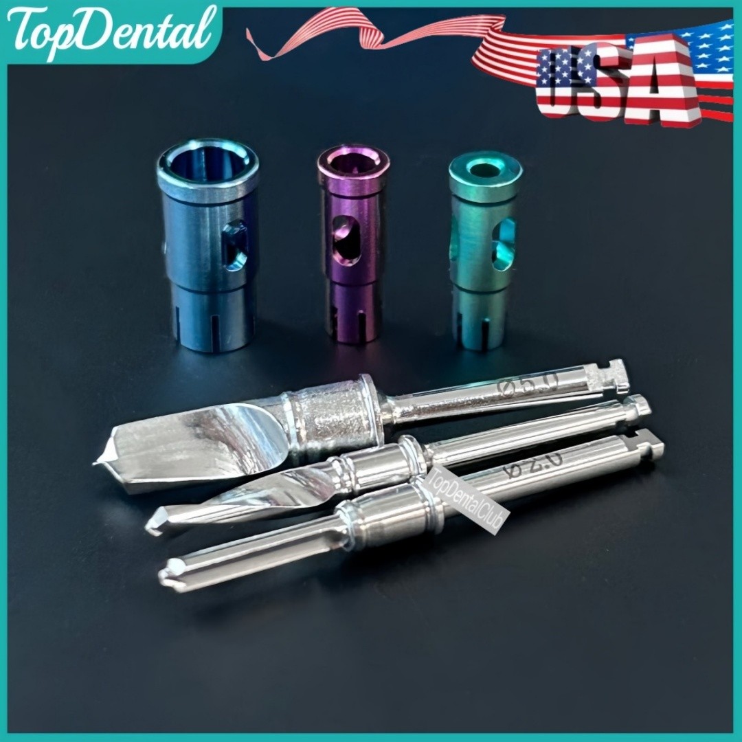 USA Dental NLB AutoBone Collector Drill Stopper Bone Chip Marker Harvest Drills