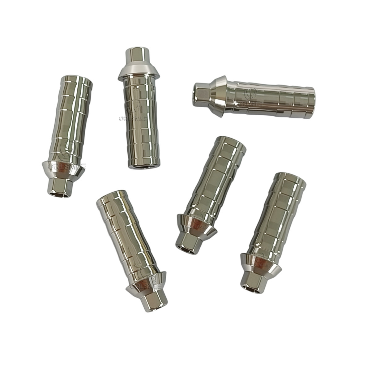 5 pcs MIS Seven compatible Temporary Titanium abutment with Screw platform D4.8