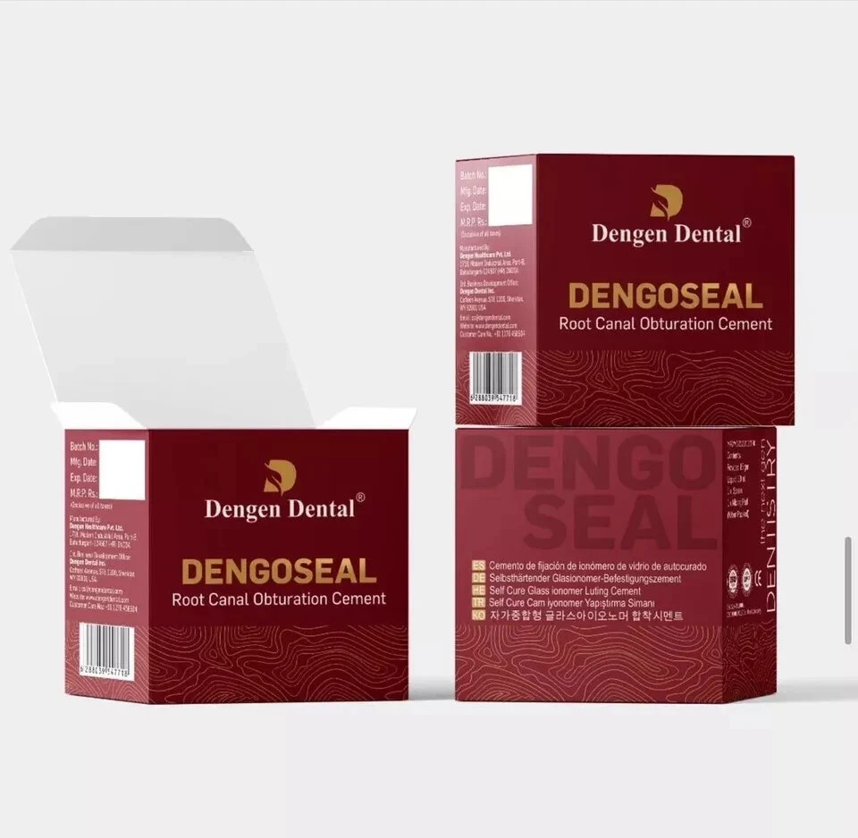Dental DENGOSEAL Root Canal Obturation Cement – Powder 15gm Liquid 10ml