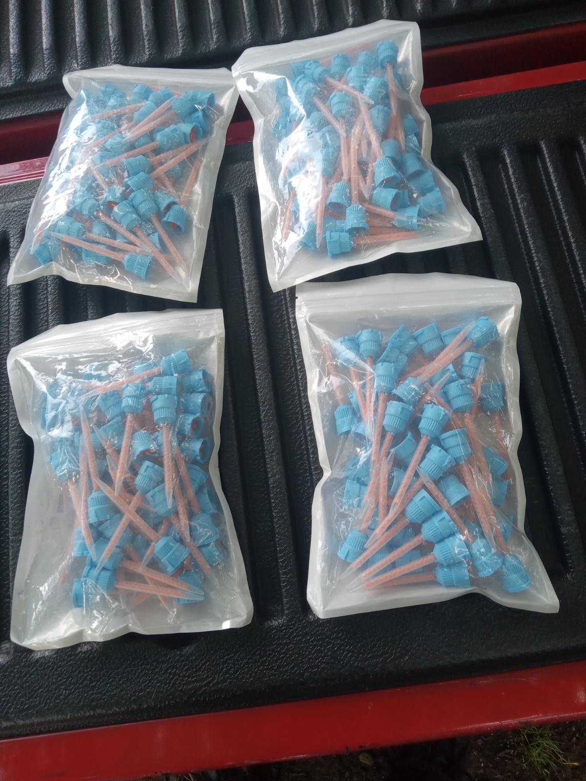 La Miere High Performance Dental Mixing Tips – Blue & Orange – 200 Pcs