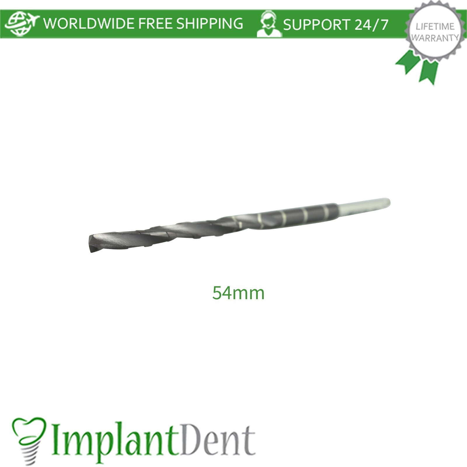 Dental Zygomatic Drill Ø2.9mm For Zygomatic Im plants Stainless Steel Tool