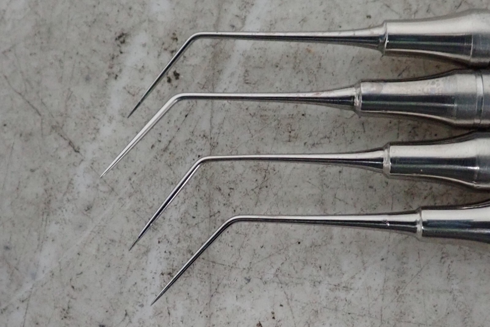 Lot of 4 Medentra Dental Probes