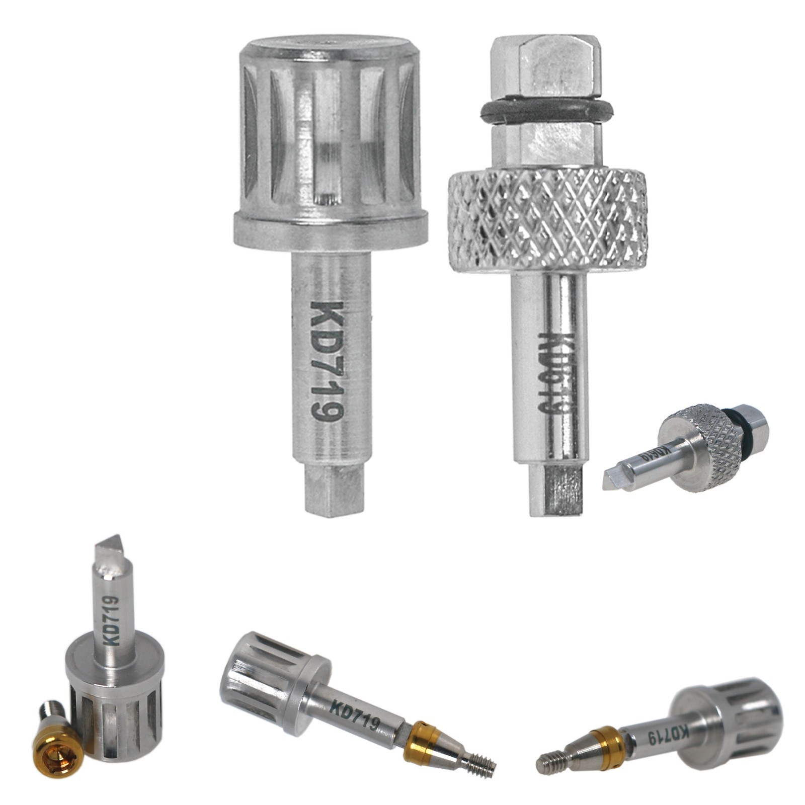 Dental Locator Abutment Drivers Tool Male Cap Inserts for MegaGen AR/AO Platform