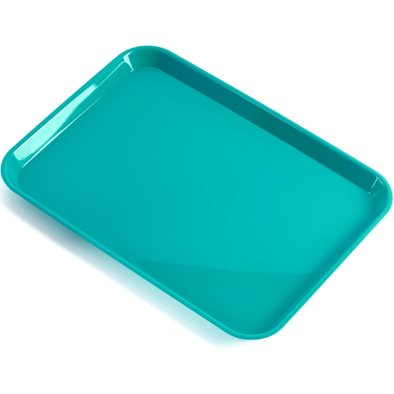 20Pcs Dental Trays Autoclavable Procedure Flat Trays Size B 13.25X9.75″, Teal