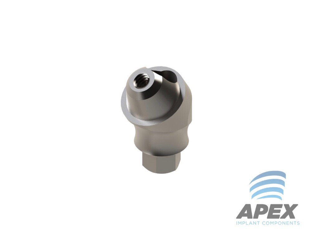 Angulated Abutment Multi Unit System 30° Titanium Dental Implant Int Hex