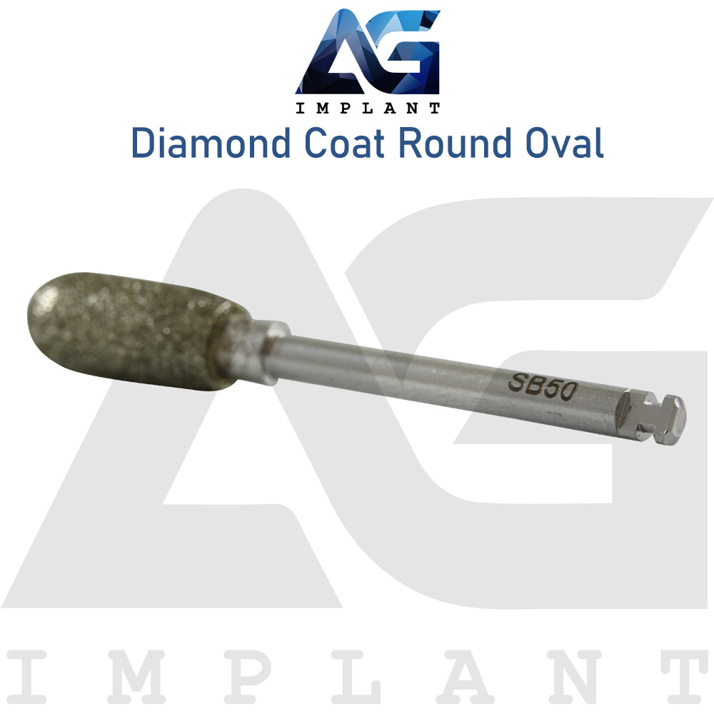 Diamond Round Oval Ø5.0mm Bon Shaping Cutting Tool Dental