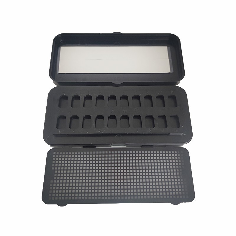 Dental Veneer Pretreatment Patch Tooth Box All-ceramic Cleaning Storage case Box