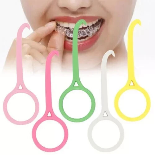 20 pcs Dental Clear Aligner Ortho Removal Tool for Invisalign by Aligner Key