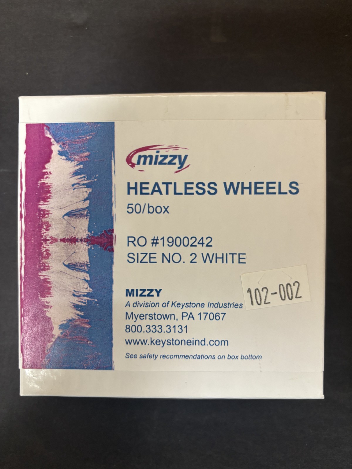 Heatless Wheel White #1, 2, 4, 5, 6, 7, 8( Mizzy ), 3 (BesQual) 50Pkg