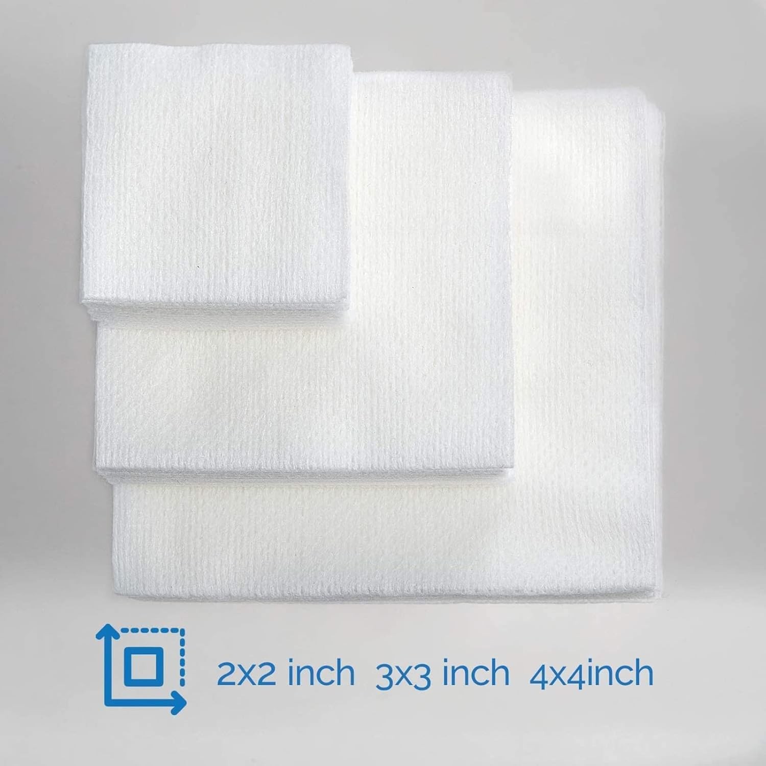 2000 Gauze Pads 2×2, Non Woven Sponges 4-Ply Non-Sterile Guaze All Purpose Ga…