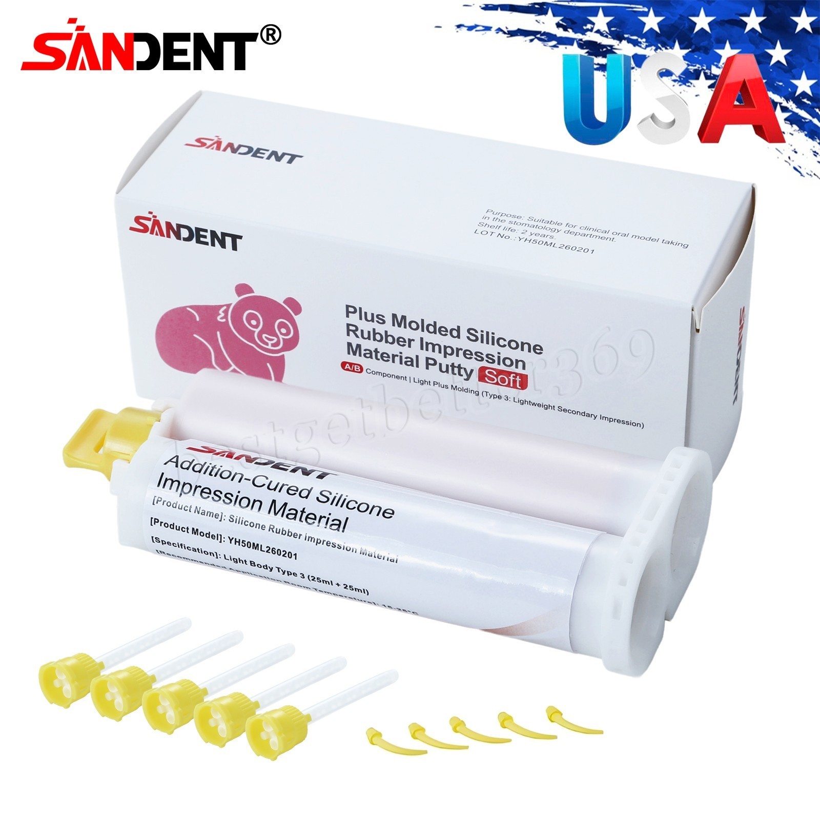Defend Impression Material VPS – Light Body Fast Set 2 x 25ml Cartridges