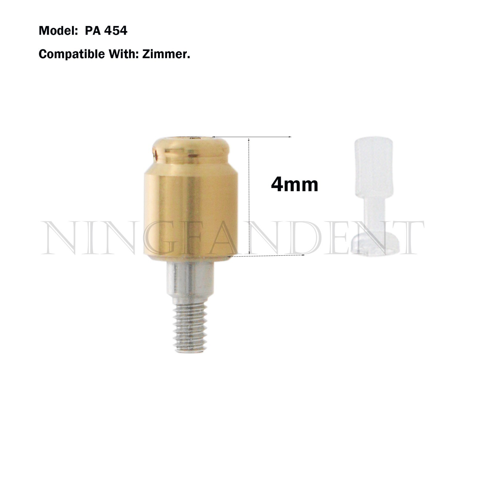 Zimmer Dental Locat0r Implant Abutment Screwdriver,Locat0r Core Tool,Male Cap