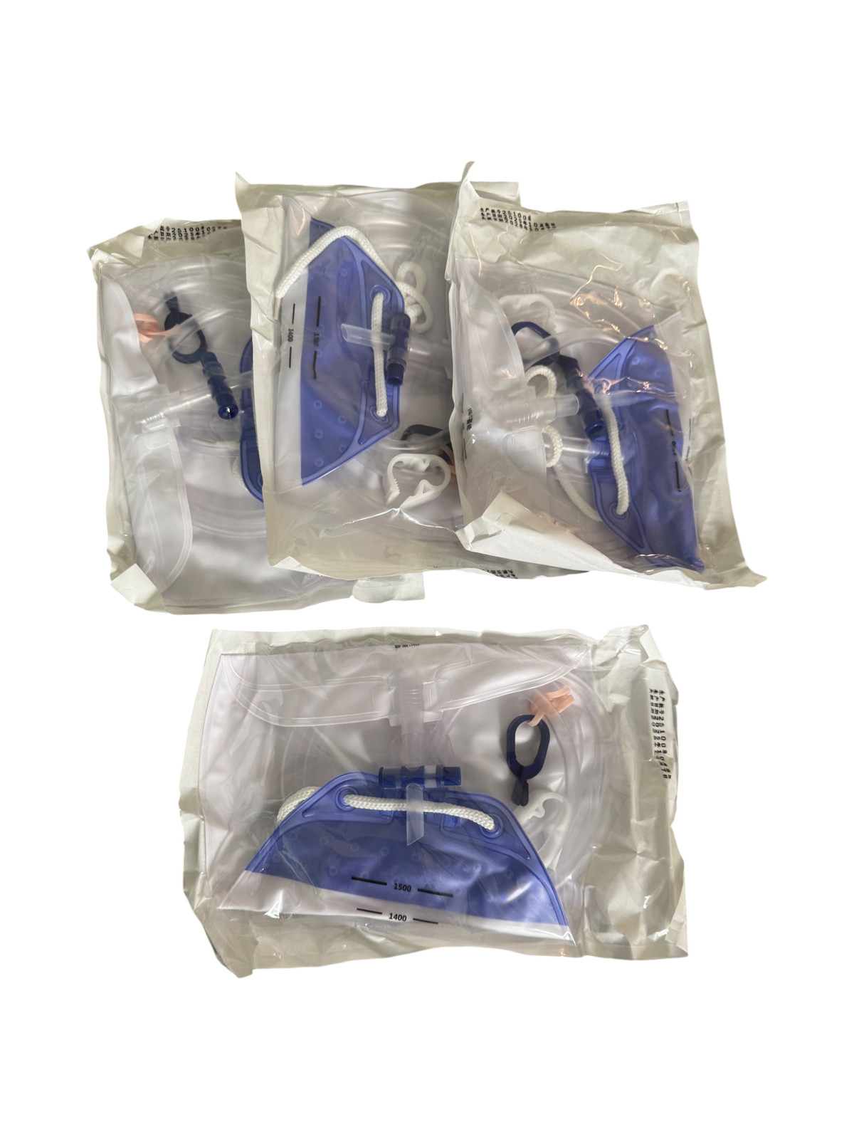 Premium Urine Drainage Bags – 4 Pack for Catheter Use