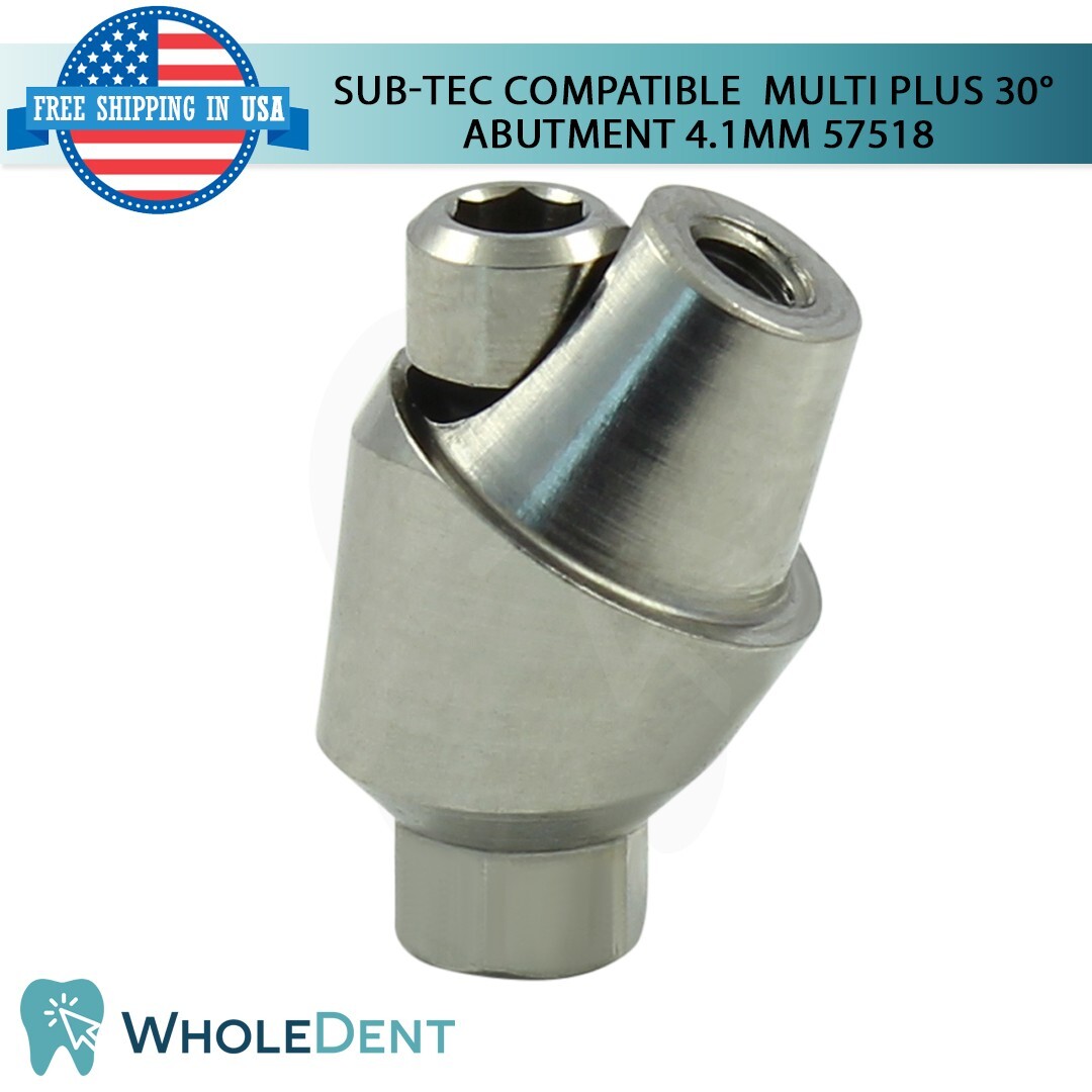 1x Dental Titanium Angulated 30° Multi Unit Prosthetic BEGO® Compatible 57518