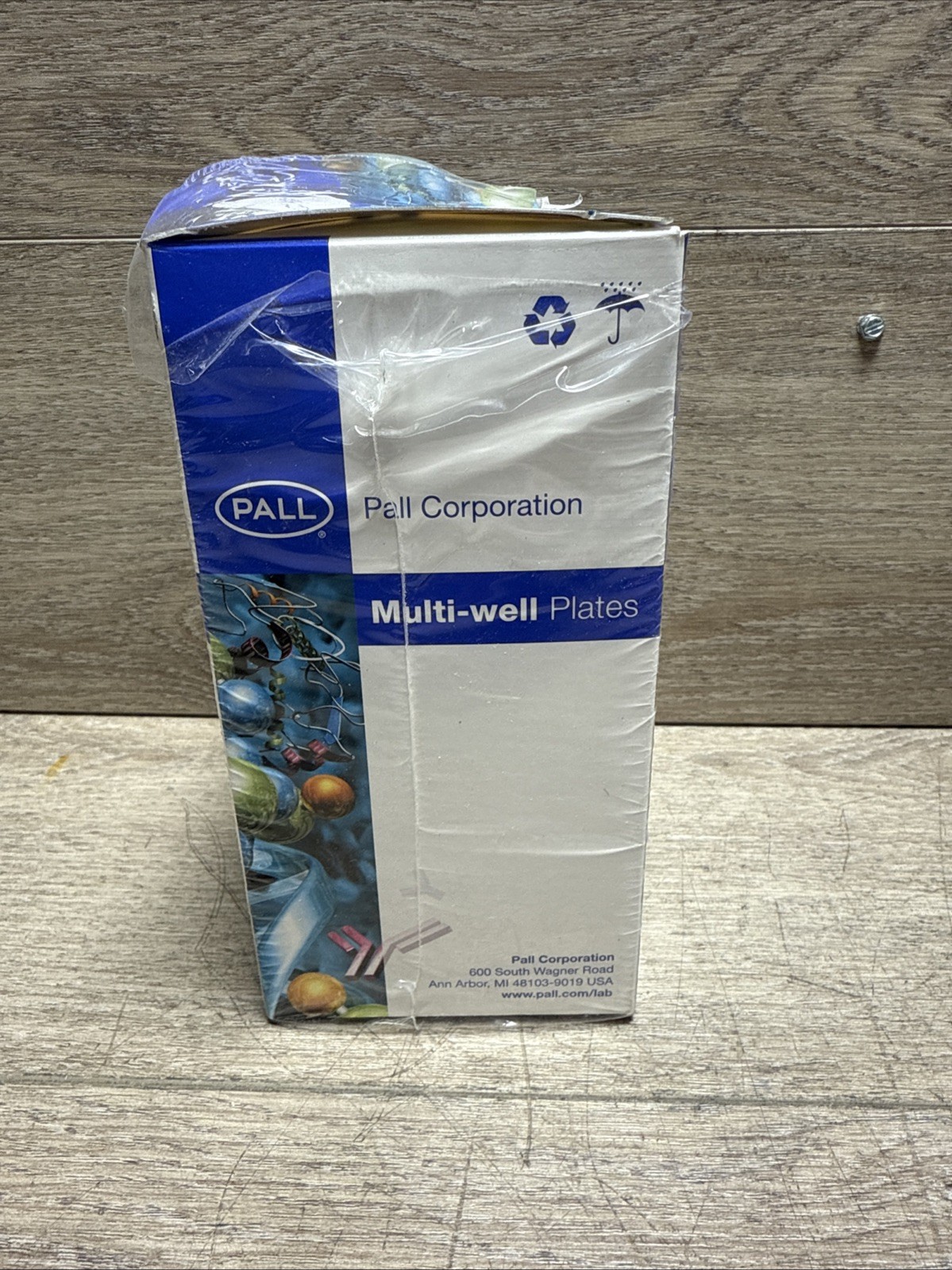 Pall Life Sciences PN 8133 AcroPrep Advance 96 Filter Plate 1mL well NTRL 5PK