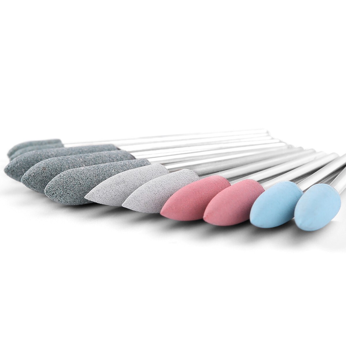 Dental Diamond Burs Polishing Brushes HP Polishers Stone Silicon Wheel Discs Kit