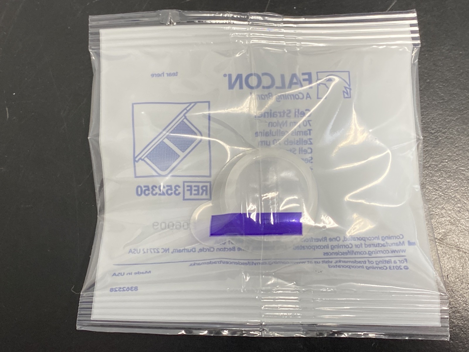(47) CORNING FALCON 70um Nylon Cell Strainers White Individual Wrap 352350