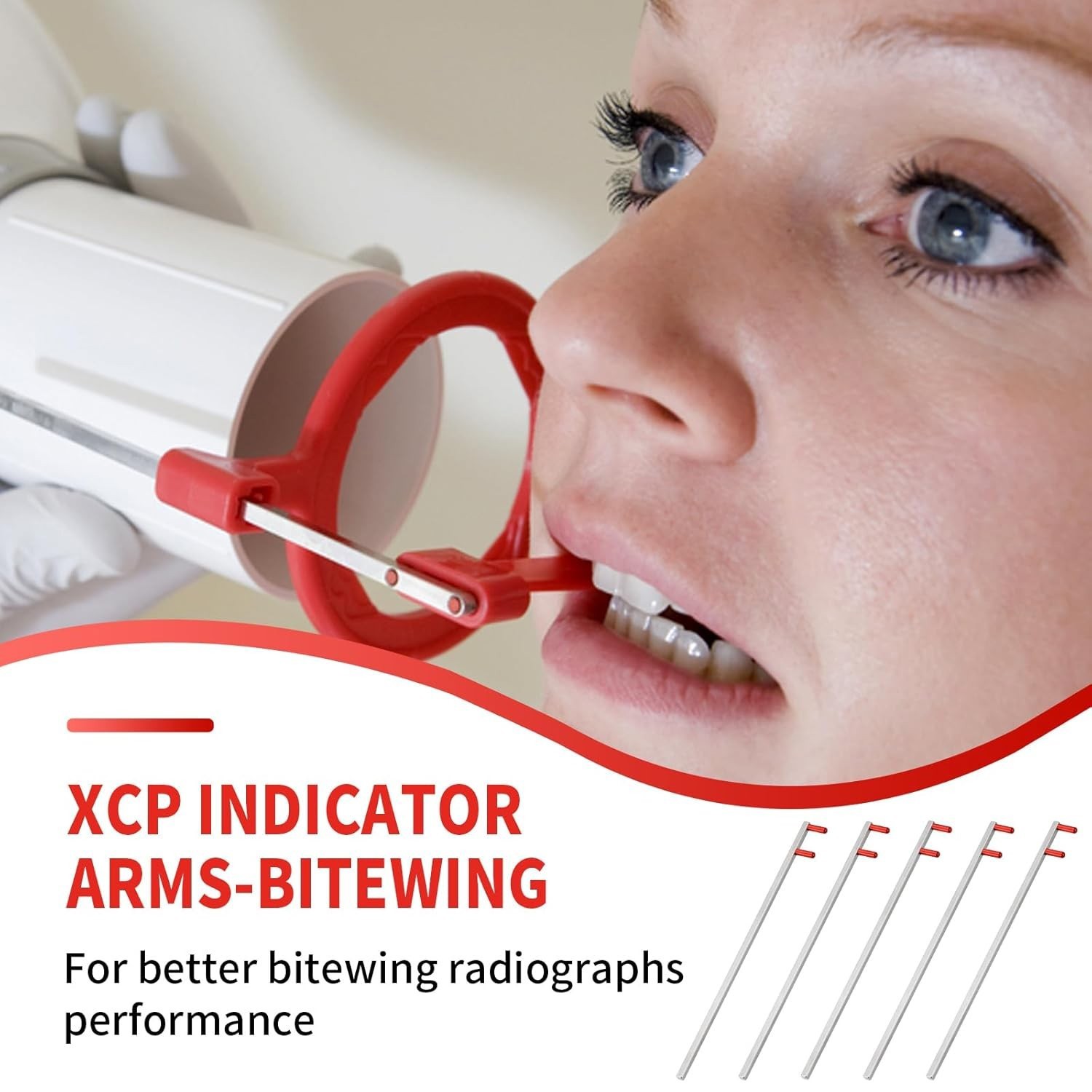 Dental Sensor Holder Dental X-Ray Positioning Aiming Ring Bitewing/Anterior