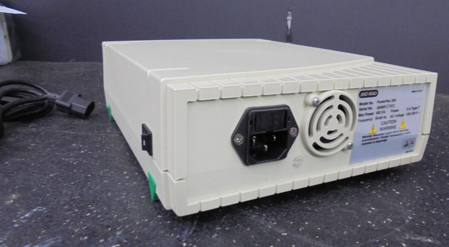 Bio Rad Power Pac 200 Electrophoresis Power Supply