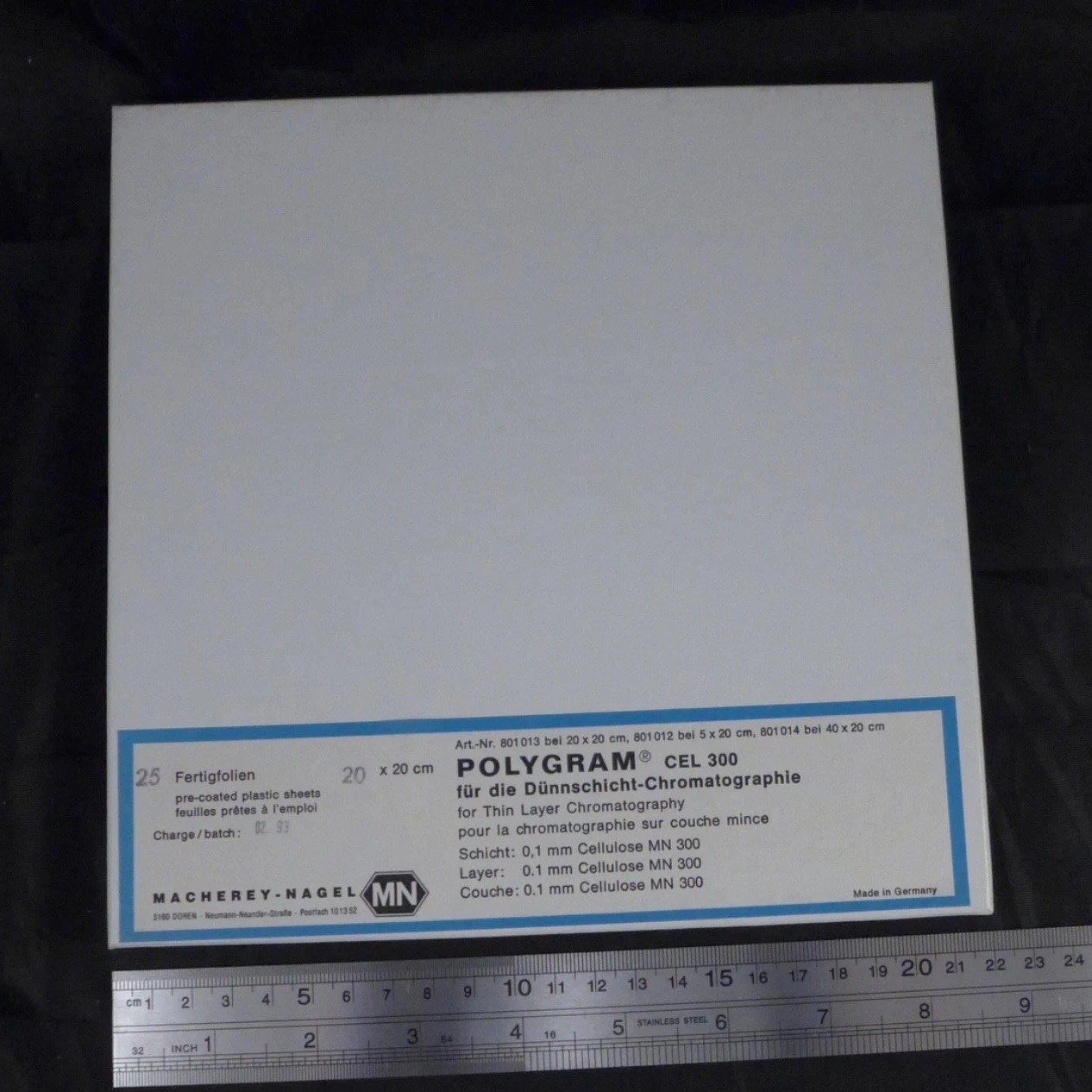 MACHEREY‑NAGEL Polygram CEL300 flex TLC sheets #801013