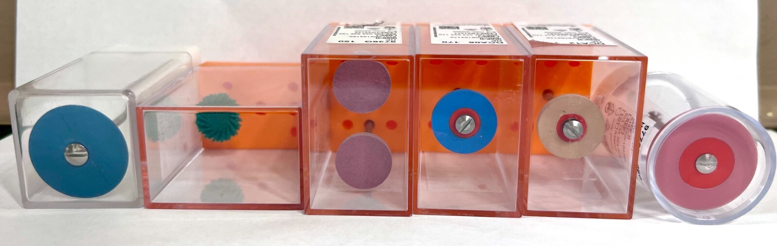 Assorted Polishers and Abrasives for Porcelain and Ceramics 7 count