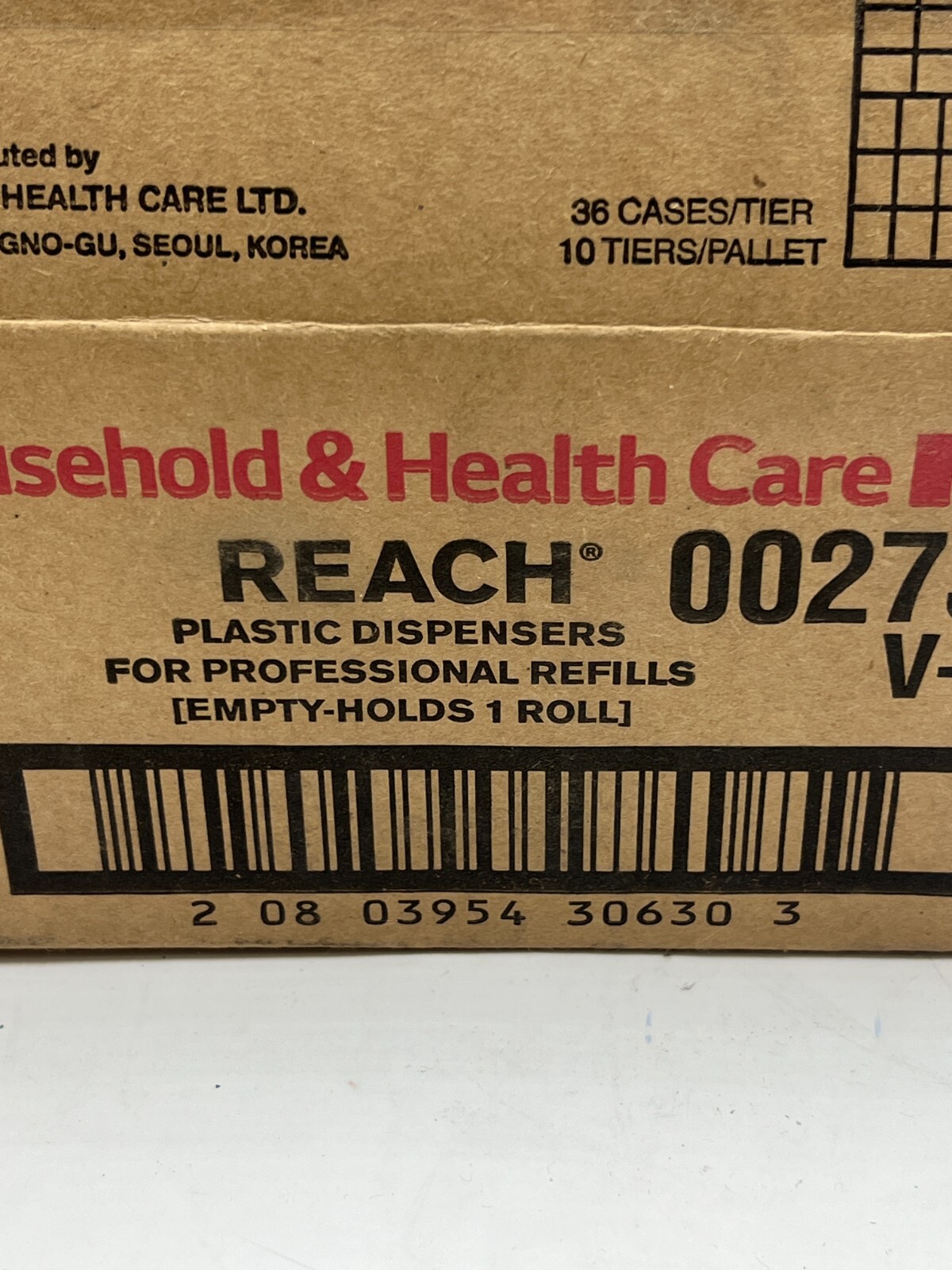 (Box of 12) LG OEM Household & Health Care Plastic Dispenser 002736 V-00 Refills