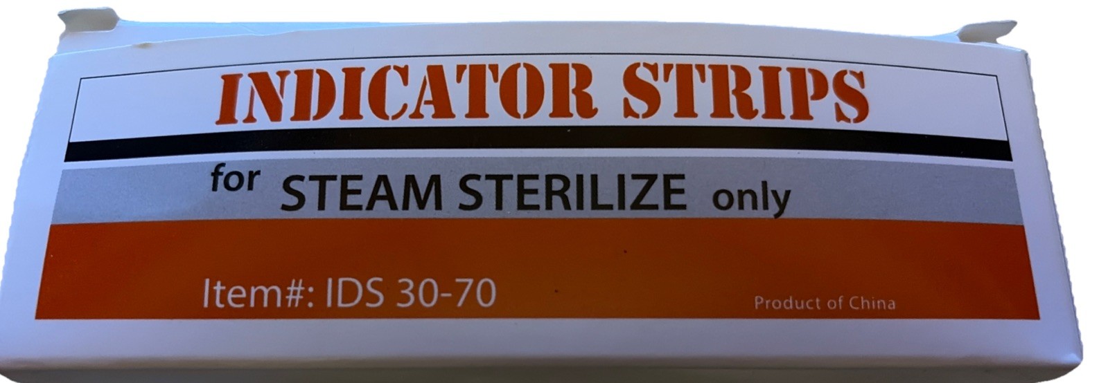 Plasdent IDS30-70 Indicator Strips Steam Sterilize 1 3/16″ X 2.75″ 600/Pk