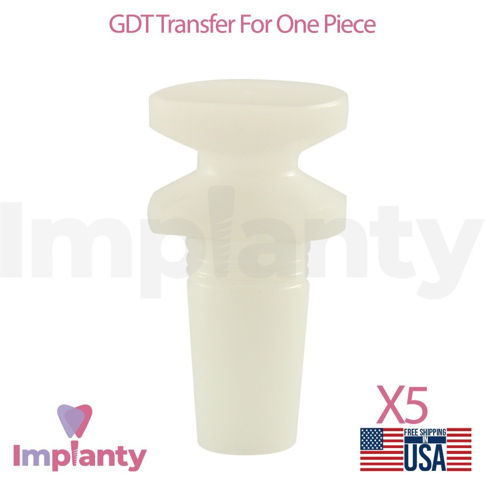 5 GDT Impression Coping Transfer For One Piece Fixtures Acetal Polymer Lab