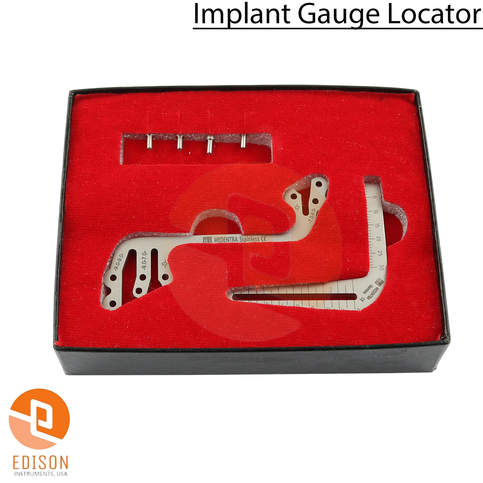Implant Surgical Drill Guide Locator Gauge Dental Parallel Drilling Applience CE