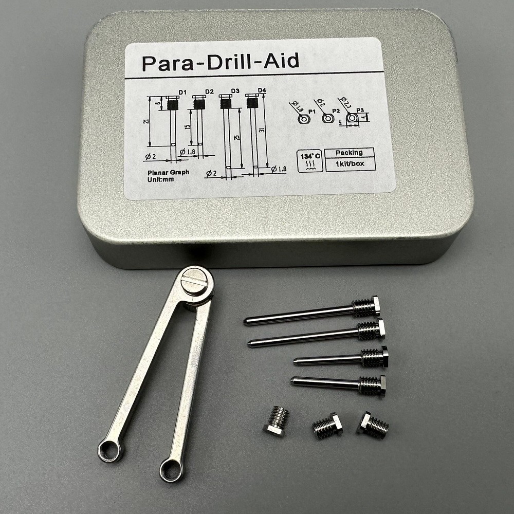 Dental Implant Parallel Para Drill Aid Guide Pins Drill Sleeves Position ITI Kit