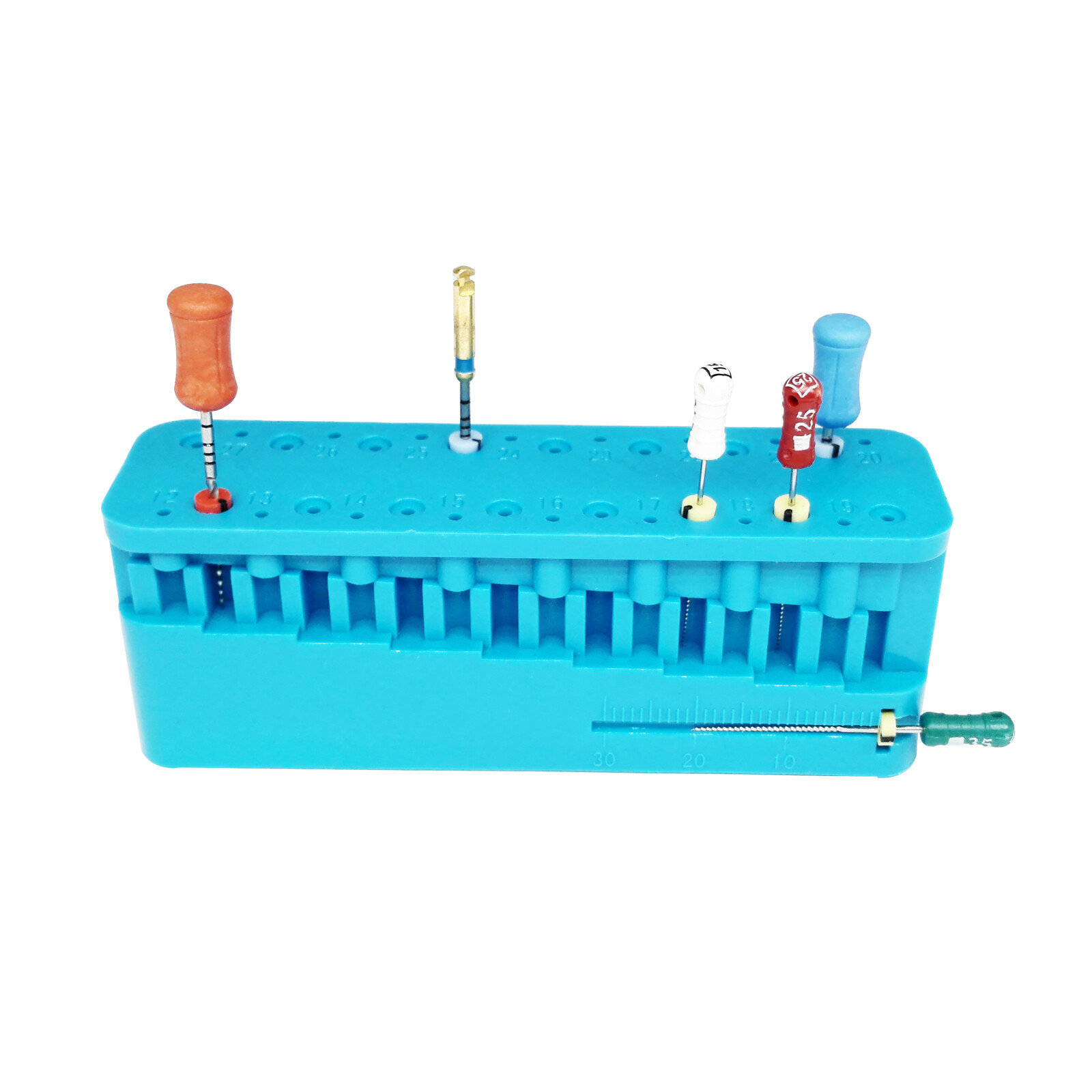 1x Dental Endo Measuring Block Tools Accessory Files Holder Ruler Autoclavable