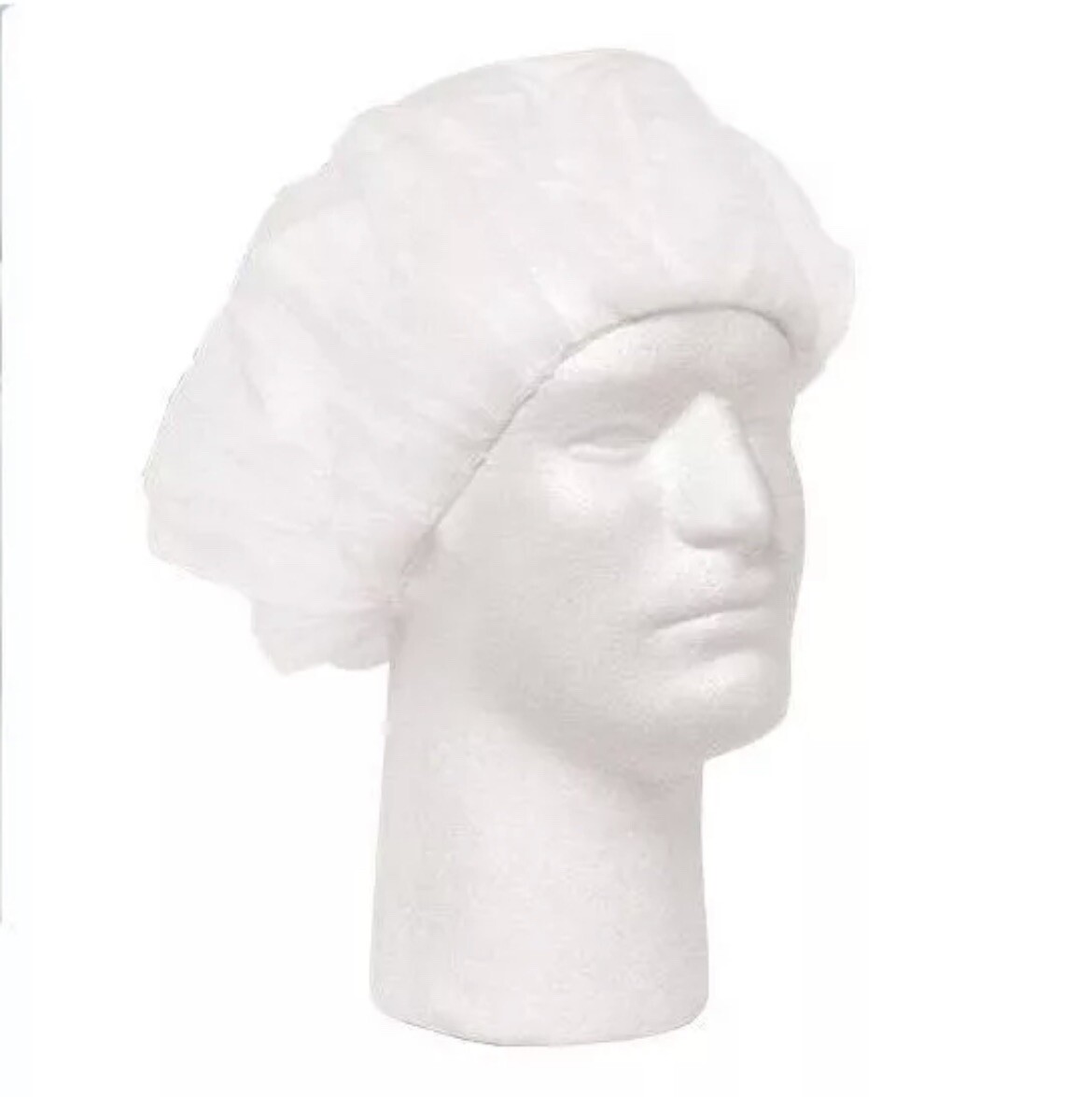 Bouffant Caps – 21″ Universal White BOX OF 1000