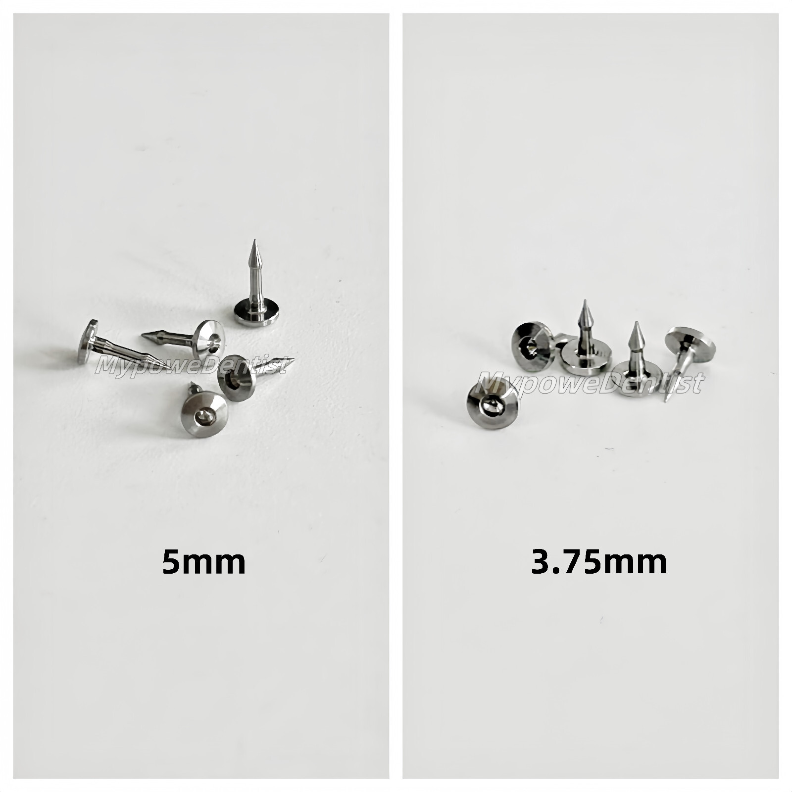 Dental GBR System Membrane Fixation Bone Tack Pin Holder Case Titanium TAC 12Pcs