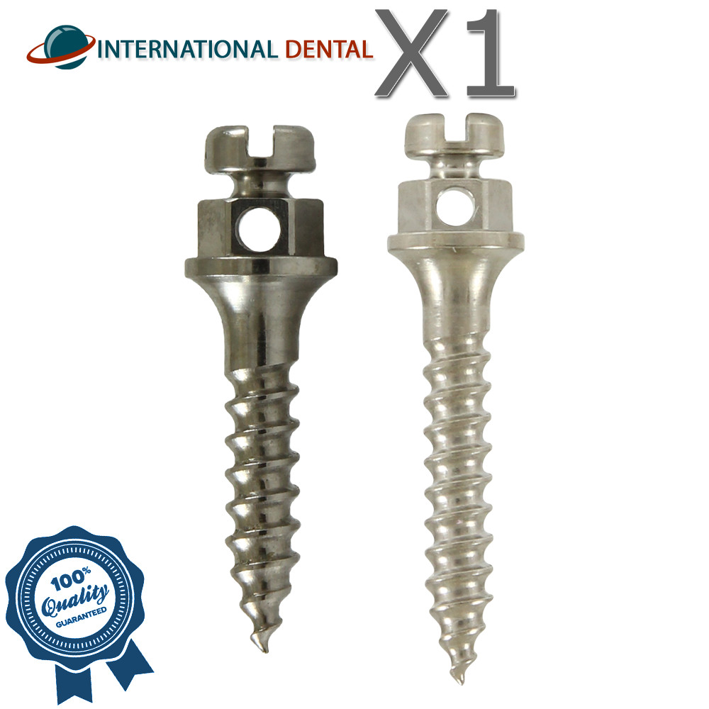 Dental Titanium Cross Head Orthodontic Micro-Fixture TAD Ø1.5mm Anchorage Device