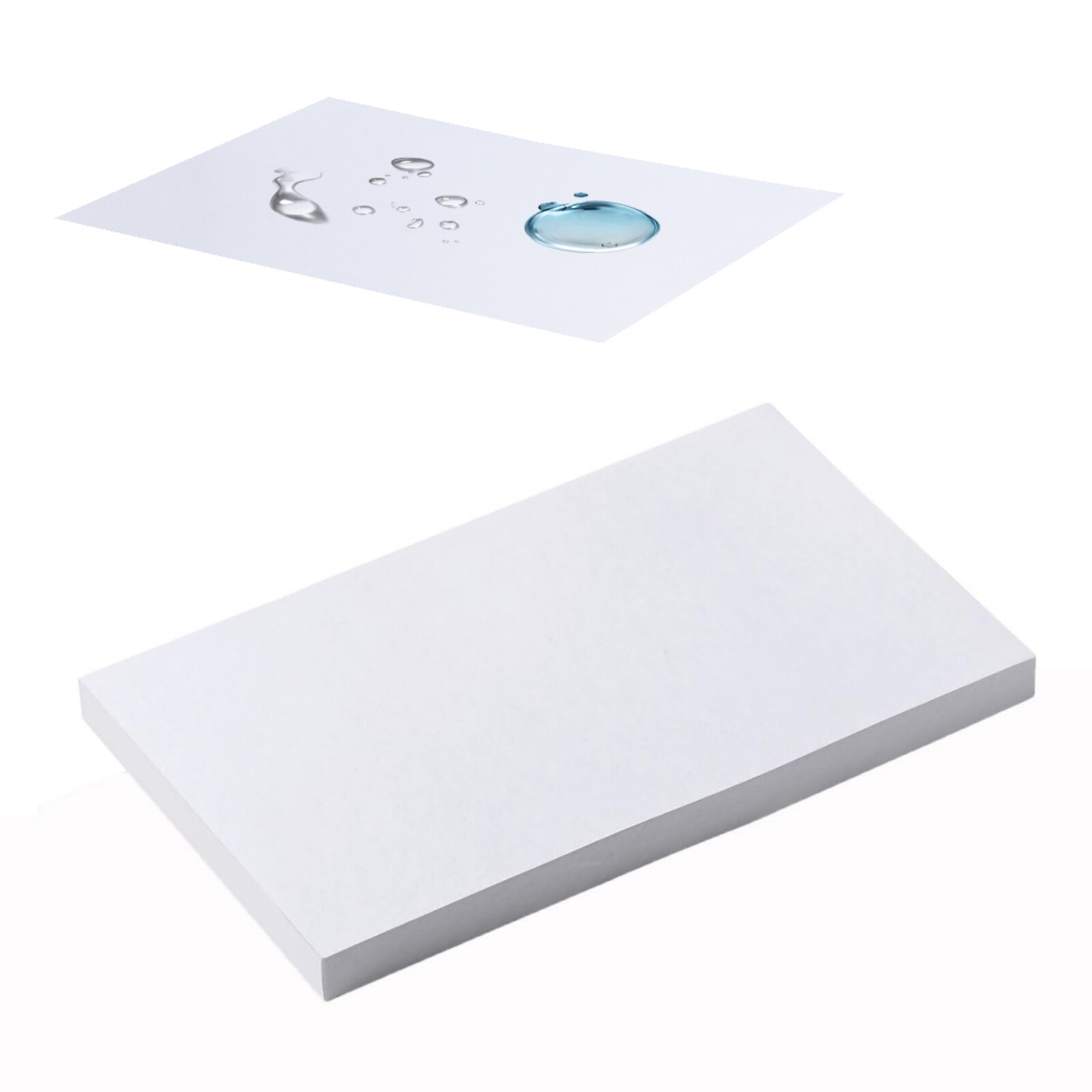 JMU Dental Mixing Pads 2-side Disposable Lab Mixing Paper for Mixing Composites