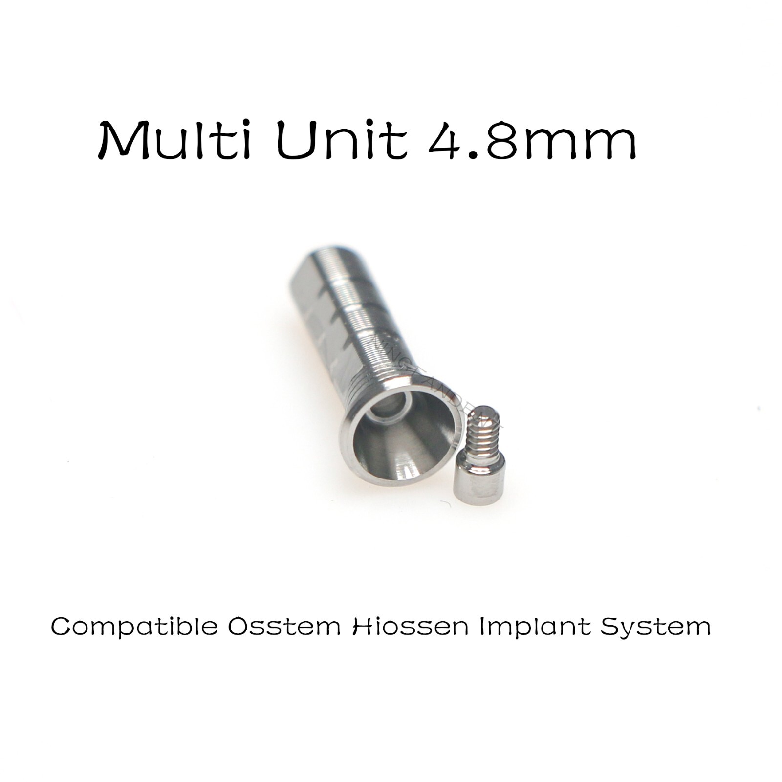 Dental Hiossen/Nobel/Adin Temporary Cylinder Ti fits Multi-unit Abutment