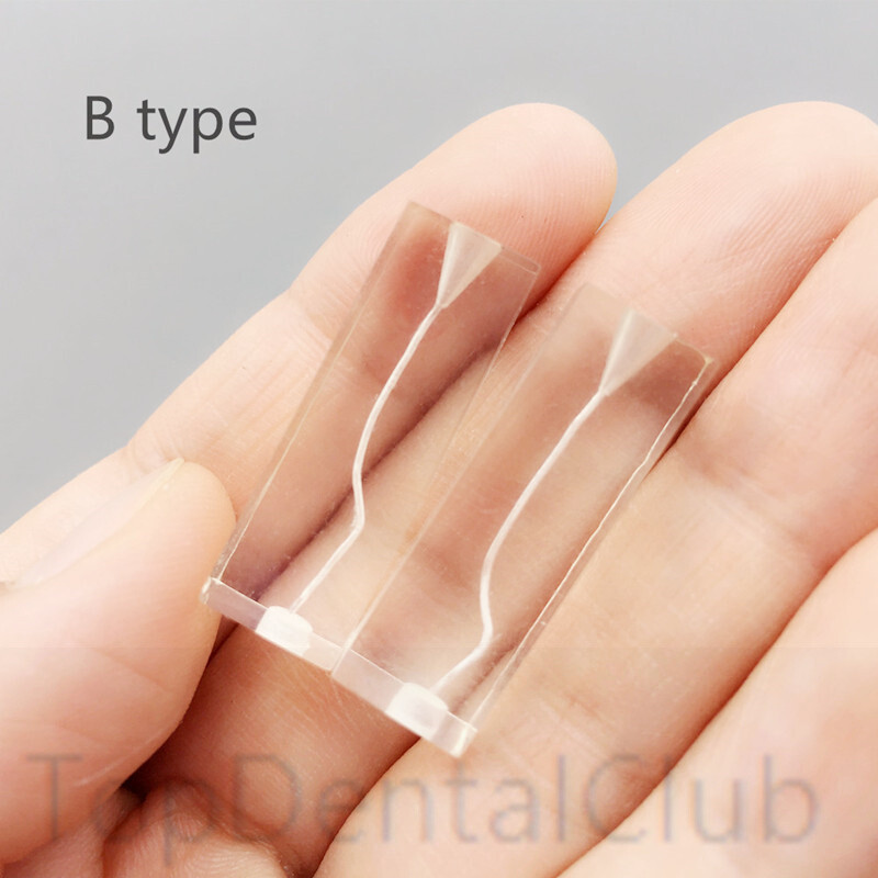 5Pc Dental Model Rotary Files Practise Block Endo File Training S-Root Straight