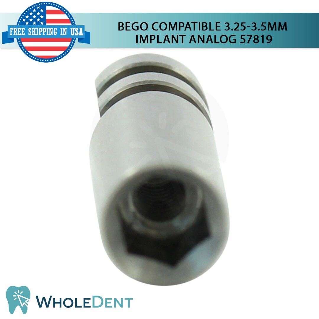10x Fixture Analog Bego® Compatible Ø3.75mm Dental Impression 57819