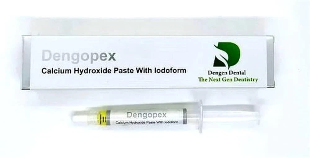 Dental DENGOPEX Premixed Oil Based Calcium Hydroxide Paste With Iodoform 2.2gm