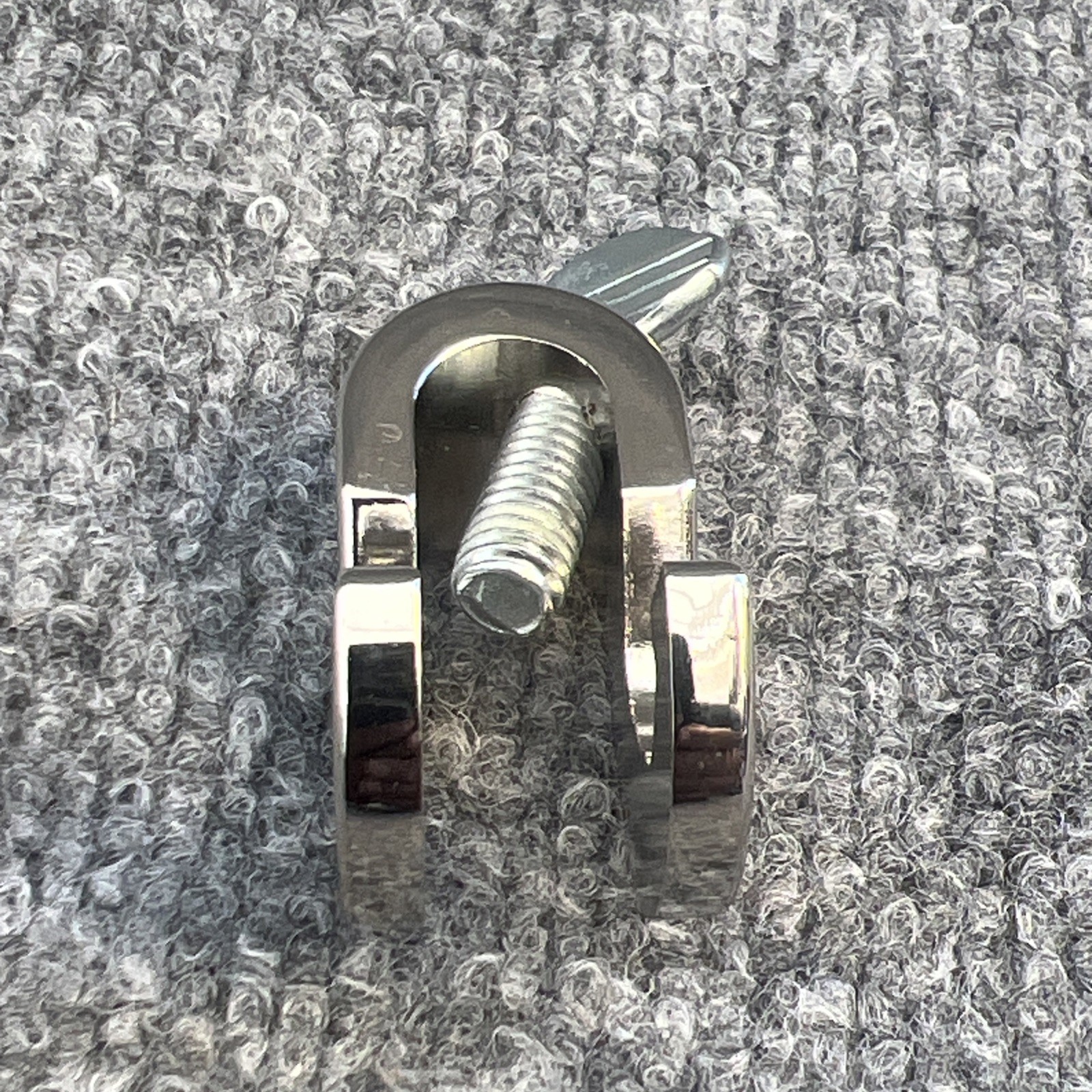 Lot of 6 – CHEMGLASS 1/2” Diameter Hook Connector CG-9262-01 (1/pk)