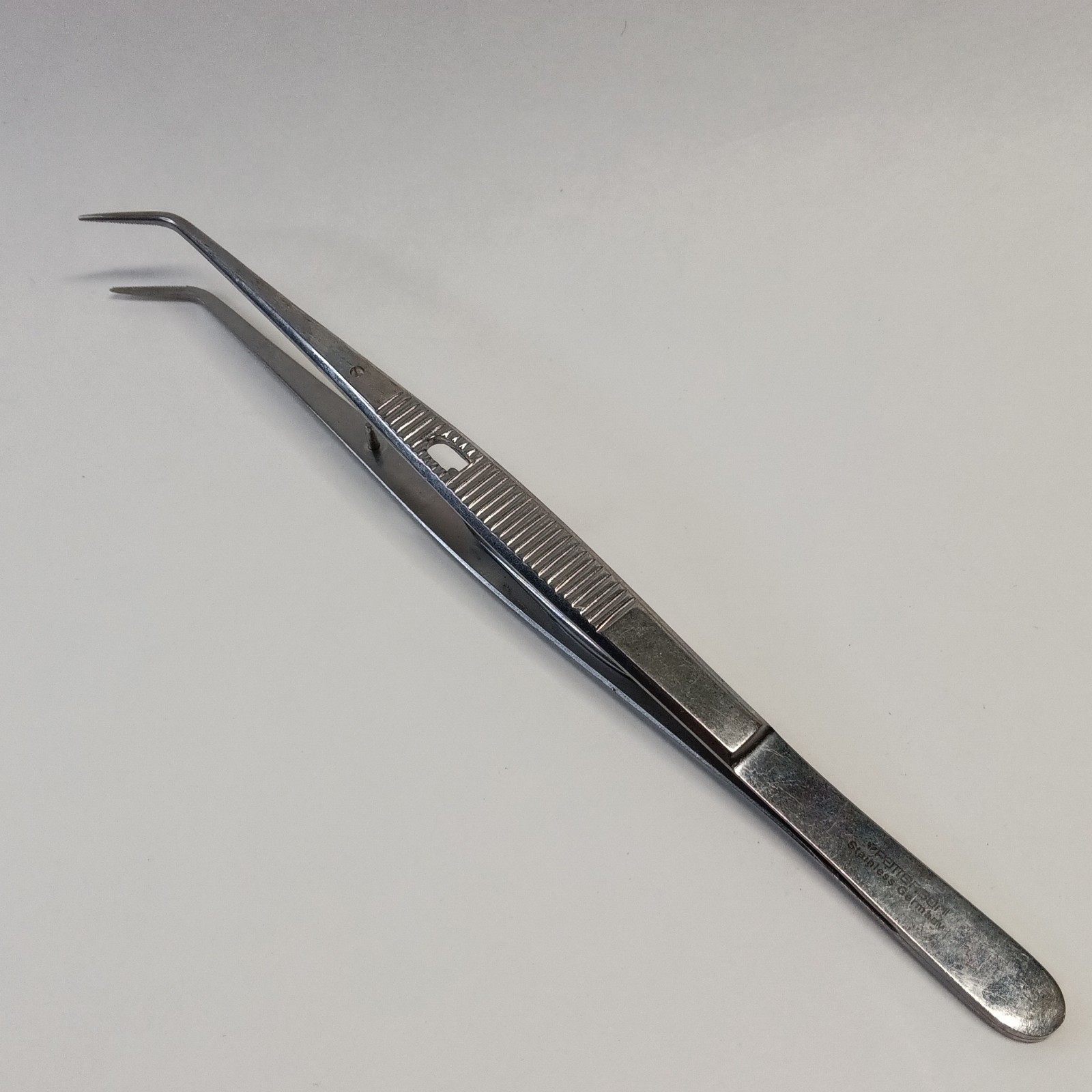 Hygenic Dental Stainless Rubber Dam Punch and Patterson Dental Tweezer – Used