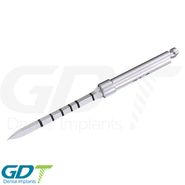 Marking Drill Lance Pilot 1.2mm + 1.5mm Set Dental Im plant Sur gical Tool GDT