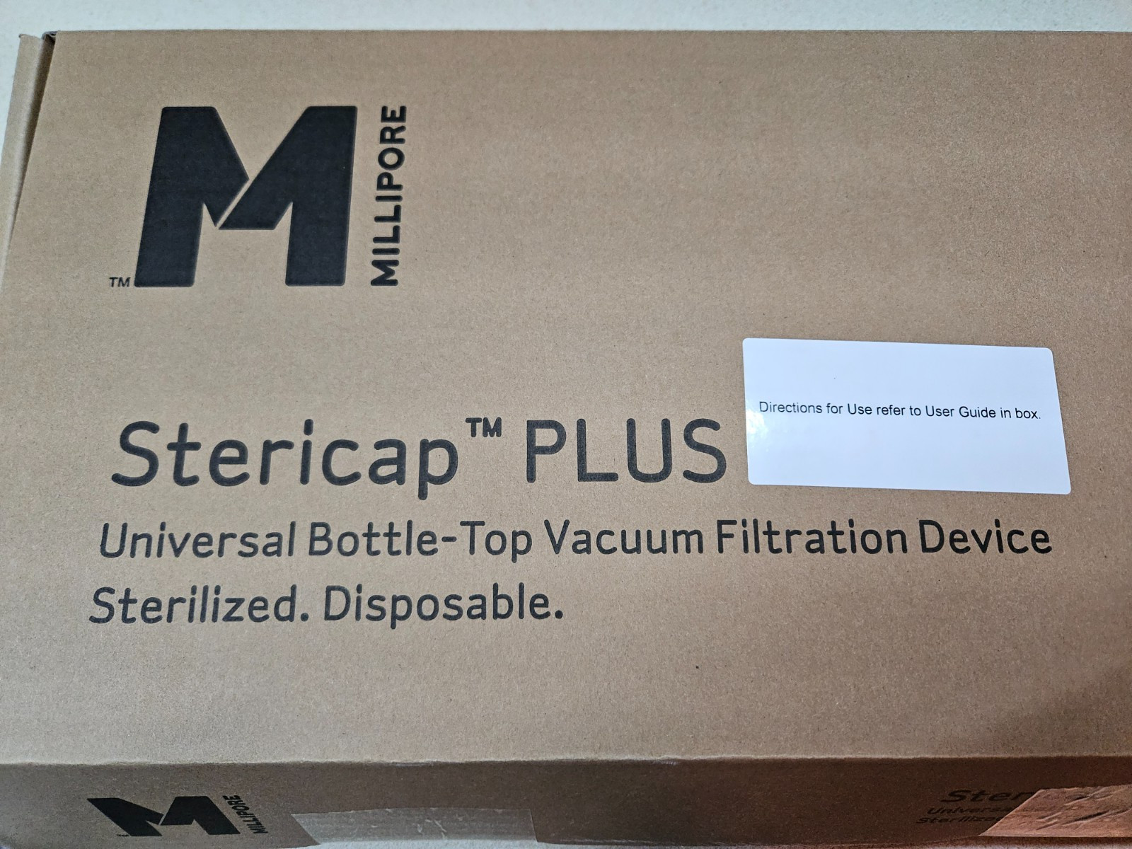 MilliporeSigma SCGPCAPRE SteriCap PLUS 0.22 μm, 10/Pk