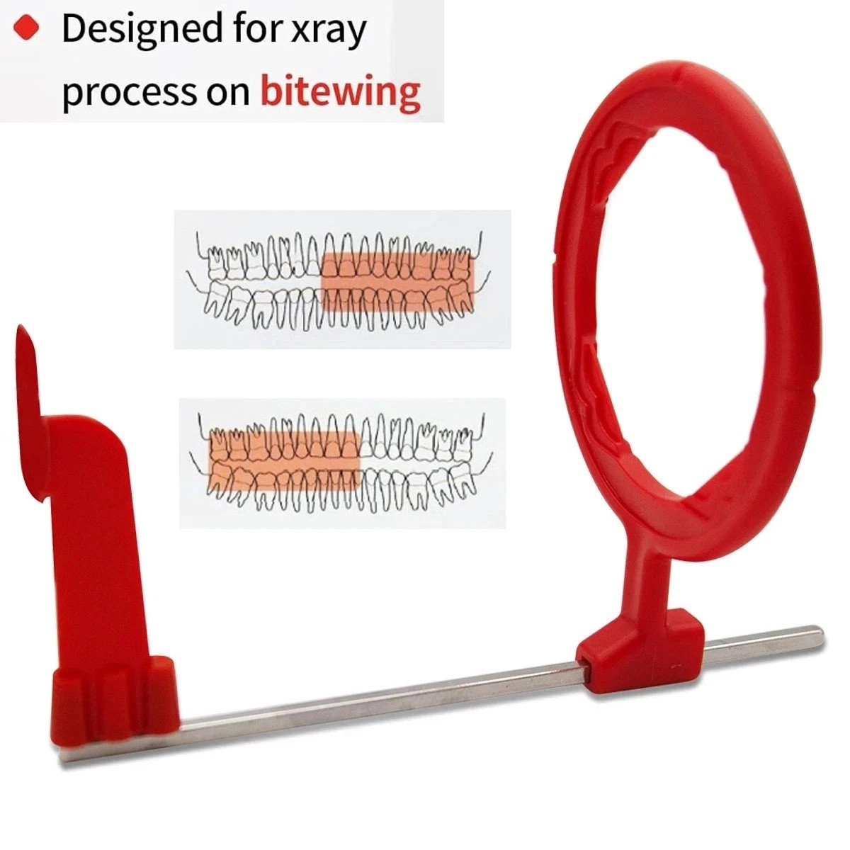 100x Dental X-Ray Sensor Holder Self-adhesive Bitewing/Posterior/Anterior Block