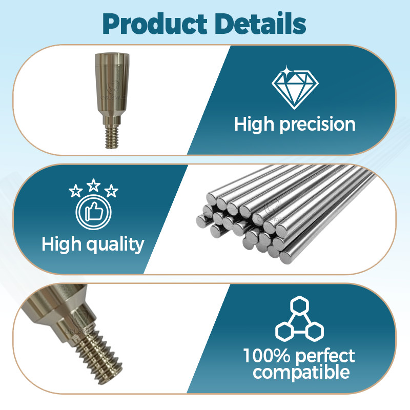1/3/5/10/20pcs Healing abutment healing cap fits BEGO platform D4.5 GH3.0-6.0mm