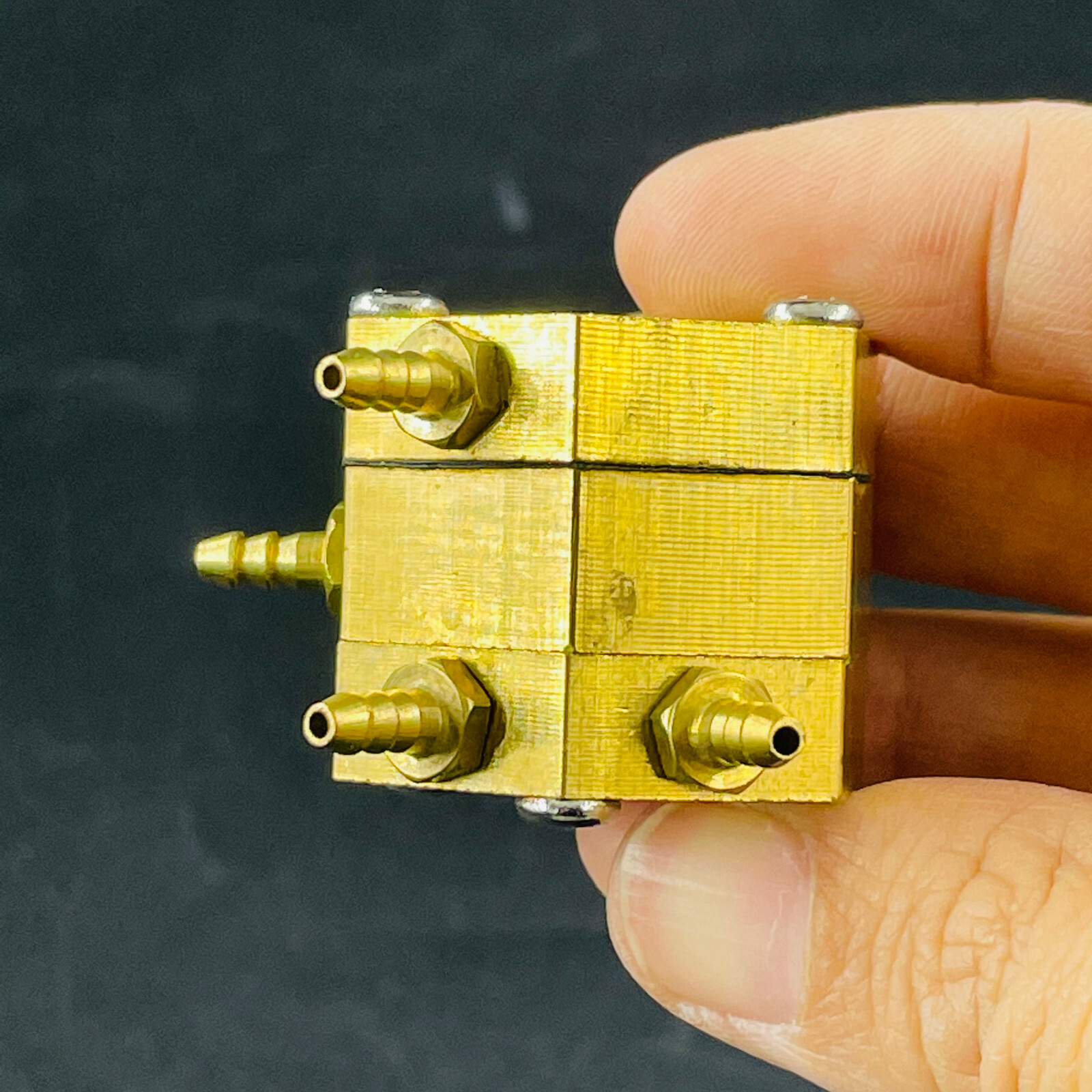 1pcs Dental Hexagonal Water Air Valve Control for Dental Chair Parts Accessories