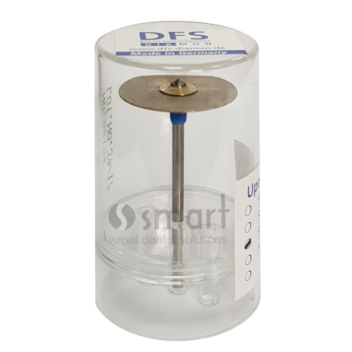 LOTx2 Dental Lab SIDIA Sintered Diamond Disc DFS Diamon 22 mm medium metal CoCr
