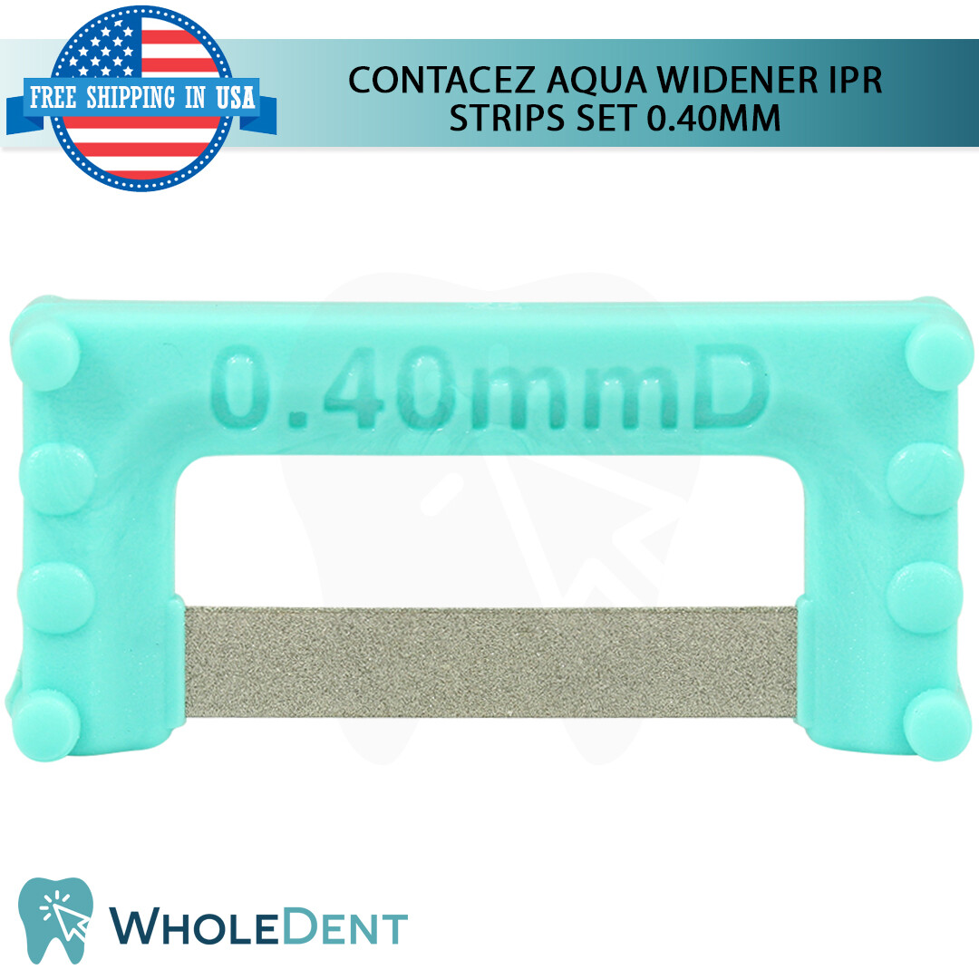 ContacEZ Aqua Widener IPR Plus 8 Strips Orthodontic Interproximal Reduction